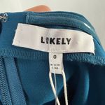 Likely NWT  High Neck Bodycon Midi Dress in Blue Size‎ 0 Photo 7