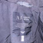 Armani Jeans Dark Gray Bomber Jacket Black Size L Photo 8