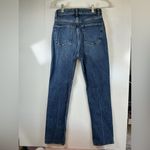 Reformation  Blue Flare Jeans Photo 3