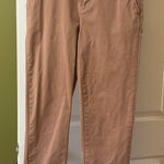 Goodthreads women’s high waisted straight leg brown clay‎ color pants size 4 Photo 0