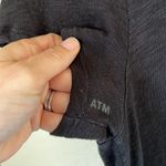 ATM black midi pocket tee dress Size XS Photo 7