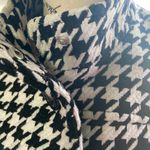 Houndstooth A Line Trench Coat White Size XL petite Photo 5