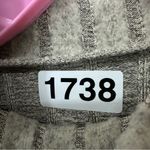 Sweater Dress Long Sleeve Turtleneck Womens Medium Grey Gray Photo 5