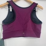 We Wander Logo Sport Bra Women Pullover Dark Purple Size Large Photo 6