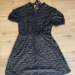 All Saints Jemima Lep Dress Black Velvet & Sparkles Photo 10