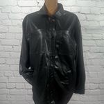 Stoosh Women's Black Poly Jacket Size XL (C8) Photo 6