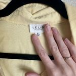 Le lis  Yellow Button Down Shirt Photo 5