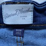Universal Threads Universal Thread Dark Blue Distressed Skinny Jeans Photo 5