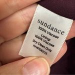 Sundance Purple Silk Embroidered Boho Bell Sleeve Blouse Womens S Peasant Shirt Photo 5