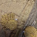 Celeste Patchwork Artsy Bohemian Floral Blazer Sz M/L Size L Photo 7