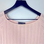 Les Copains Pink Short Sleeve Sweater Size 46 US Size 10 Photo 3
