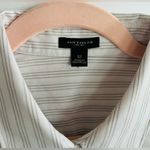 Ann Taylor  Long Sleeves Pin Stripes Button Down Blouse Size 12 Photo 1
