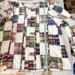 Sézane Chemise Bruna Patchwork Long Sleeve Blouse FR 42 US 10 Boho Cottagecore Photo 7