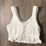 Ryka White Ribbed Padded Sports Bra Size XL Photo 6