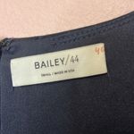 Bailey 44 Quarterdeck Ponte Fit-and-flare Short Sleeve Black Dress. Size S Photo 5