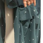 Lulus Counting Constellations Forest Green Embroidered Backless Mini Dress Photo 5