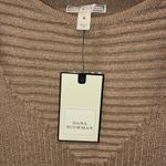 Dana Buchman  Sweater 1/2 Sleeve Knit Tan Gold Shimmer Womens Size Small NWT NEW Photo 8