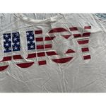 Juicy Couture  Racerback Tank Top Women's XL Red White Blue American Flag Y2K Photo 2