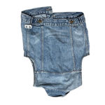 Madewell  Women's XS Blue Denim Jean Vest Cropped Casual Sleeveless Photo 4