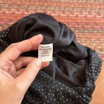 Lucy in the Sky BLACK MESH SILVER GLITTER PARTY DRESS Photo 3