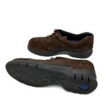 Clarks  Springers Oxford Suede Leather Lace Up Shoes Brown Round Toe Size 8 Photo 8