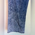 M.i.h. Anthropologie Marty Fluffy Pink Acid Wash Cropped Flare Jeans 32 Blue Photo 6