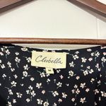 Cleobella Bethany Button Down Midi Dress Pink Floral Boho Size M Photo 5