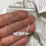 Verty  • White Sequin Floral Skirt Large Photo 12