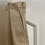 Lauren Ralph Lauren khaki pants. Side zip and button closure. Front slant pocket Size 14 Photo 1