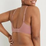Aerie NWT 32D Real Free Full Coverage Bra in Pink Photo 1