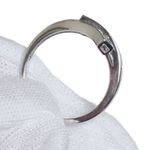 Women’s Fine 10K White Gold Multicolor Gemstone Diamond Anniversary Ring Photo 14