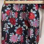 Lovers + Friends  black floral mini dress off shoulder size XS Photo 8