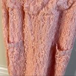 Anthropologie ‎ Line and Dot pink lace jumpsuit size small Photo 6