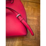 CHAPS VEGAN KEATHER BACKPACK RED Photo 5