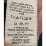 Free People Black Zip Up Jacket with Lace Up Sleeves - Military Style - Size M Photo 9