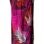 BeachLunchLounge  Tropical Print Sleeveless Shift Dress, Sz L Photo 4