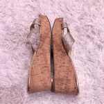 Marc Fisher Cilla 2 Glitter Heel Wedges Gold 9 Photo 7