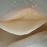 Carpetbags of America Rainbow Straw Clutch Purse Tan Photo 5