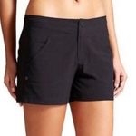 Athleta  Women's Size 4 Black Costa Shorts UPF Athletic Outdoor Quick Dry 63796 Photo 1