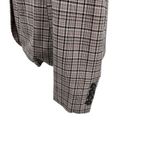 Free People  Cali Plaid Blazer Jacket Gray Neutral‎ Size Large Photo 7