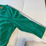 Valerie Stevens Woman SZ 2X Two-Piece Blouse Tank Top Shell Green Button Front Photo 10