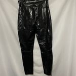 Spanx Black Faux Leather Leggings Wo Size Large Very good clean condition Photo 7