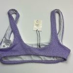 Veronica Beard  Women Purple Lavender Texture Celeste Swim Top Swimwear SZ XS NEW Photo 10