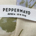 Peppermayo  Exclusive - Cadence Mini Dress - Yellow Purple Floral Photo 4