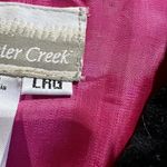 Coldwater Creek Womens Velvet Blazer Size L Multicolor Floral Embellished Art Photo 15