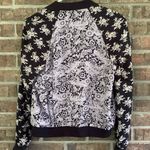 Free People -  Black and White Floral Jacket Photo 2
