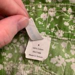 J.Crew  Skirt womens 6 Green Floral‎ Print Cotton Golf Tennis Athletic Summer Photo 3