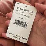 Free People  my Lacey velvet midi lace hem skirt size 4 Photo 10