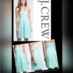 J.Crew  Strapless mint green / white dress size 6 Photo 1