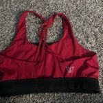 Roadrunner Korsa Red Running Sports Bra Photo 1